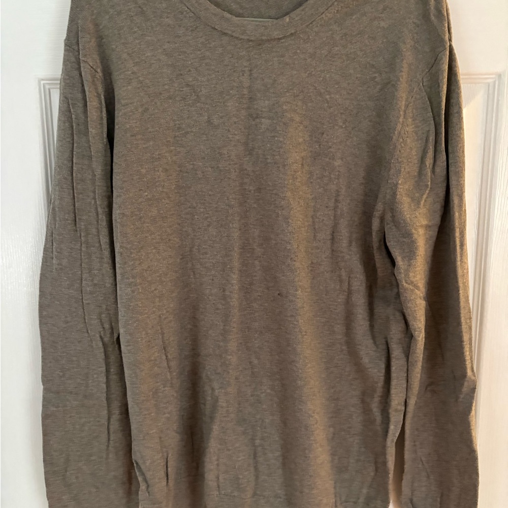 Banana Republic Men's Crewneck Sweater - Taupe